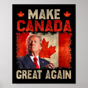 Kanada wieder großartig Funny President Trump Oh C Poster