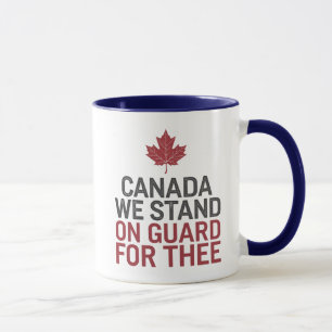 Kanada Wir stehen für sie bereit Tasse