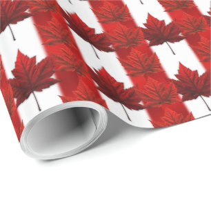 Kanada Wrapping Paper Canada Flag Souvenir Paper Geschenkpapier