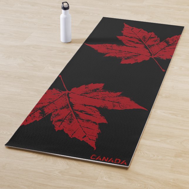 Kanada Yoga Mats Canada Maple Leaf Yoga Mat Yogamatte (Beispiel)