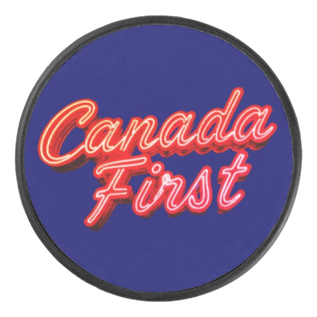 KANADAERST EISHOCKEY PUCK (Vorderseite)