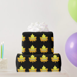 Kanadaerstück Geschenkpapier