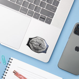 KANADAFIRST CHAMPION BELT AUFKLEBER