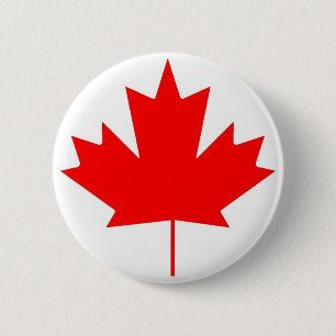 Kanadaflagge, Frohen Kanada-Tag Button