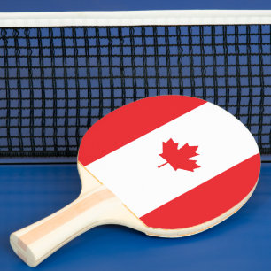 Kanadaflagge Tischtennis Schläger