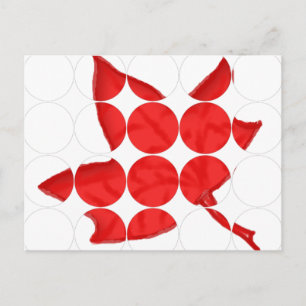 Kanadaischer Leaf Postkarte