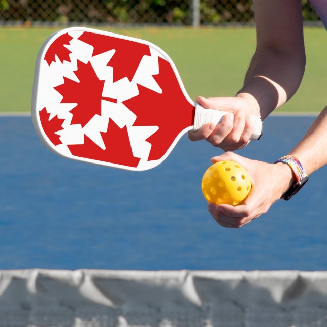 Kanadas Ahornleaf-Muster Pickleball-Paddel Pickleball Schläger (InSitu)