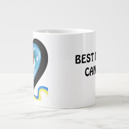 Kanadas Bester Vater, individualisiertes Geschenk Jumbo-Tasse