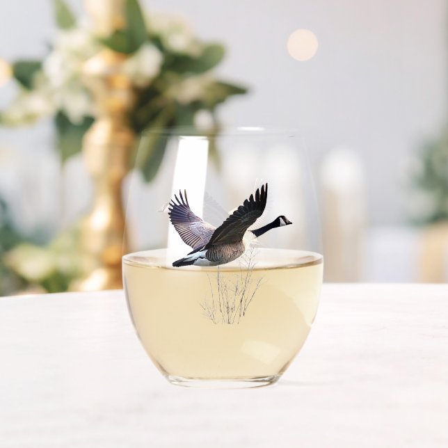 Kanadas Gans, Art Weinglas Ohne Stiel (Insitu (Hochzeit))