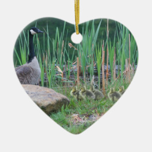Kanadas Gänse Tierschmuck für Babys Keramik Ornament