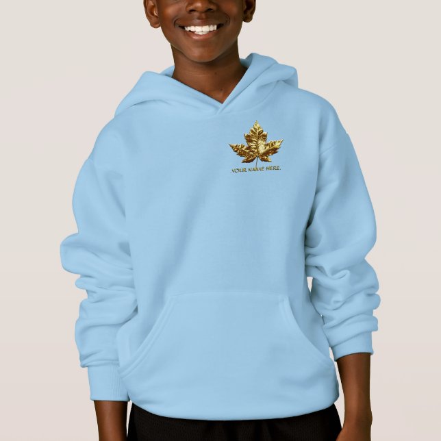 Kanadas Hoodie Gold Medaille Kanada Hoodie (Vorderseite)