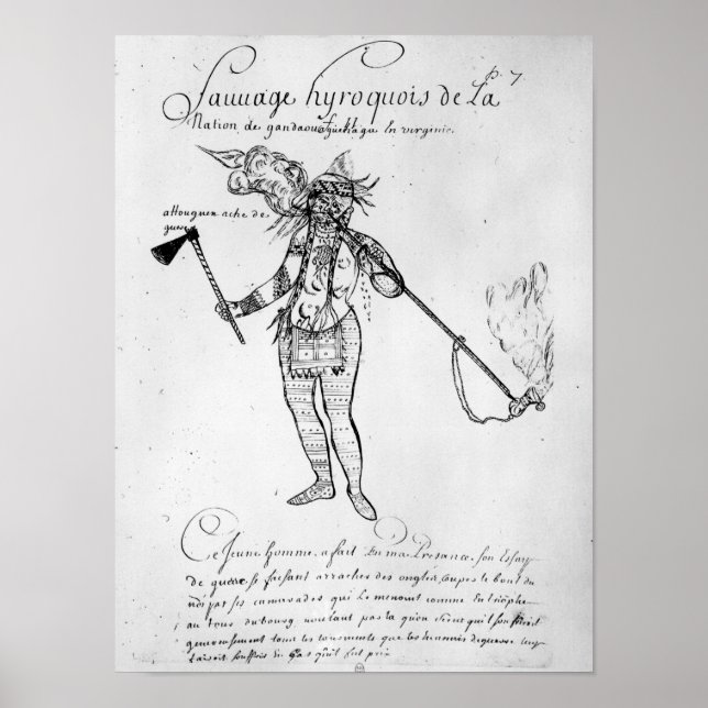 Kanadas-Indianer Poster (Vorne)