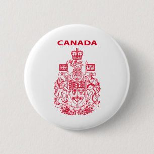 Kanadas nationales Emblem Button