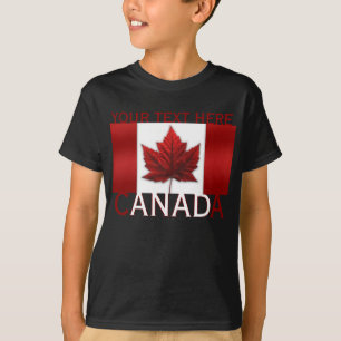 Kanadas Shirt Kanada Flag Kid's Souvenir Tops