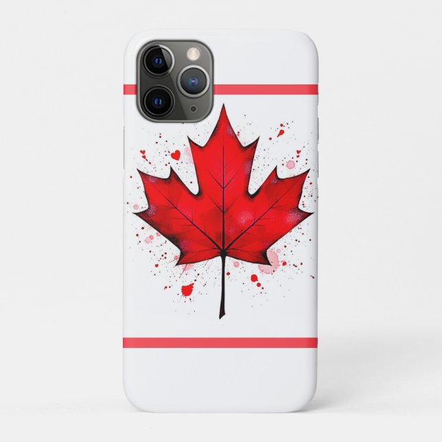 Kanadas Soul Leaf Case-Mate iPhone Hülle (Rückseite)