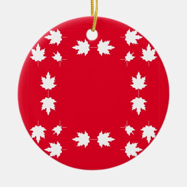 Kanadatag Keramik Ornament (Vorne)