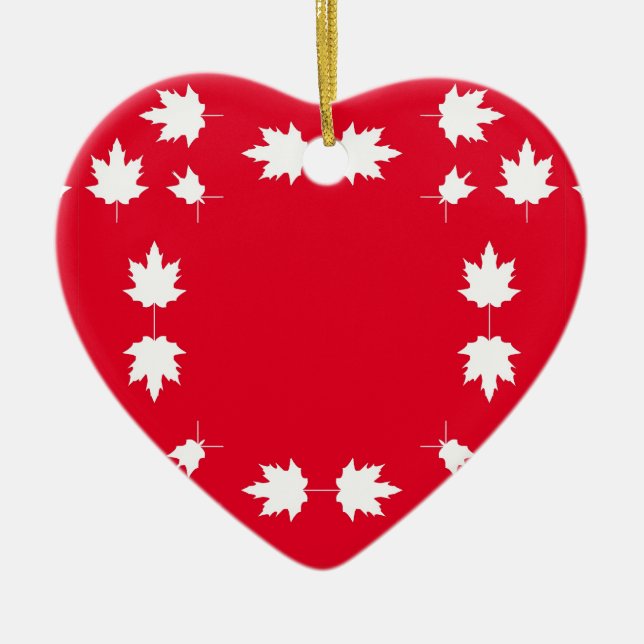 Kanadatag Keramik Ornament (Vorne)