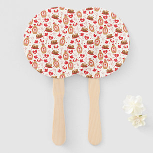 Kanadatag Party Hand Fans Fächer