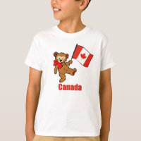 Kanadateddy-Bärn-T - Shirt