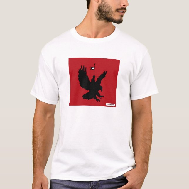 Kanadier im Ausland Flying Mounties by Sean Blake T-Shirt (Vorderseite)