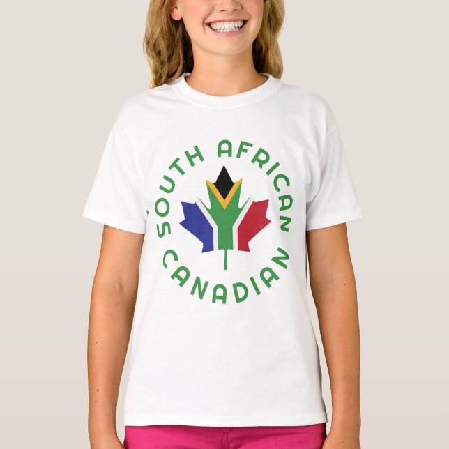 Kanadier in Südafrika T-Shirt (Vorderseite)