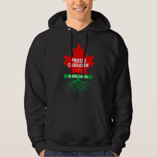 Kanadier mit arabischen Wurzeln Kanadische Staatsb Hoodie