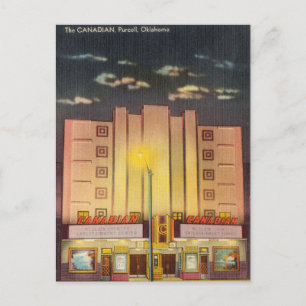 Kanadier, Purcell, Oklahoma Postkarte