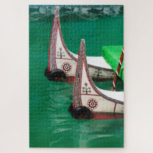 Kanadierboot der Ureinwohner Puzzle