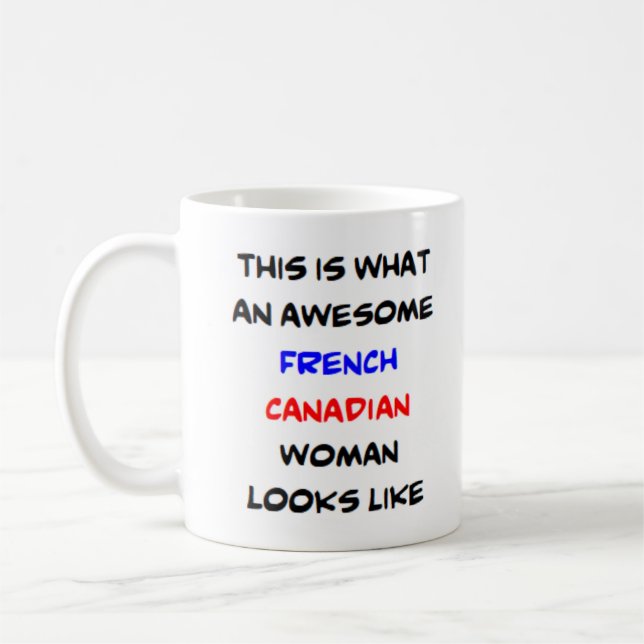 Kanadierin, phantastisch kaffeetasse (Links)