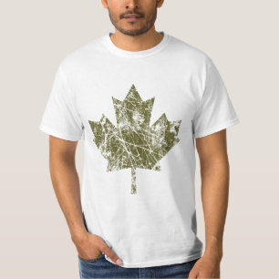 Kanadische Ahornblatt-Schmutz-Art KANADA T-Shirt
