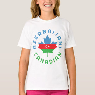 Kanadische Aserbaidschan-Wurzeln T-Shirt