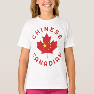 Kanadische Chinesische Wurzeln T-Shirt