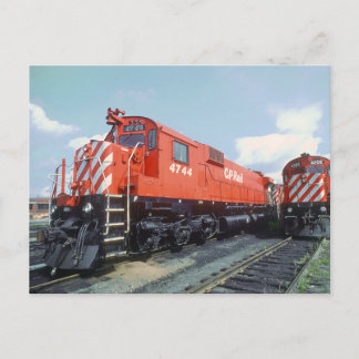 Kanadische Eisenbahnlokomotiven 1979 Postkarte