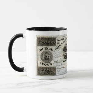 Kanadische Eisenbahnwährung von 1837 Tasse