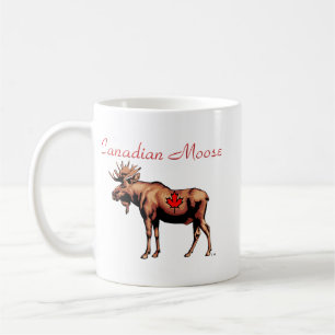 Kanadische Elch-Tasse Tasse