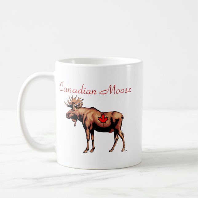 Kanadische Elch-Tasse Tasse (Links)