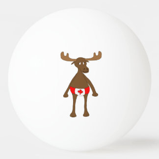 Kanadische Elche Tischtennisball