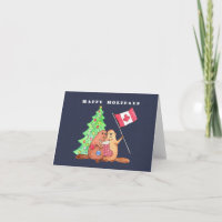 Kanadische Fahne für Weihnachtsfeiertage - Biber-A