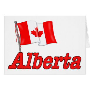 Kanadische Flagge - Alberta