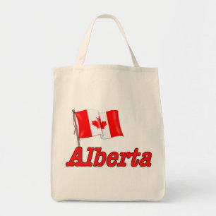 Kanadische Flagge - Alberta Tragetasche