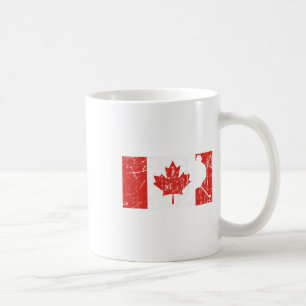 Kanadische Flagge - Eishockey Kaffeetasse