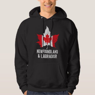 Kanadische Flagge für Neufundland Labrador Hoodie