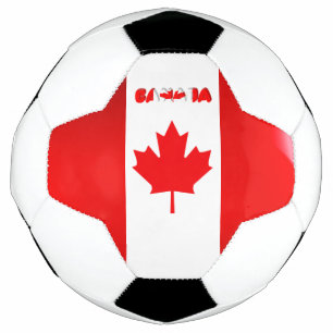 kanadische Flagge Fußball