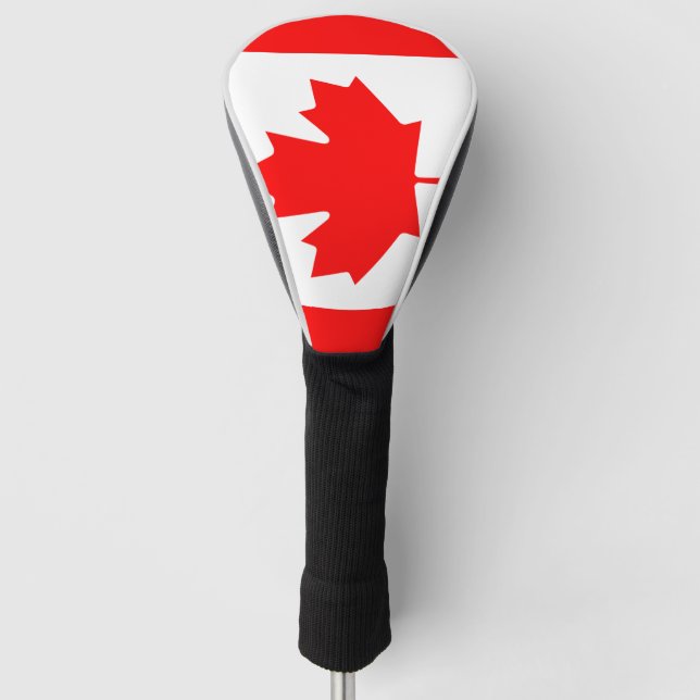 kanadische Flagge Golf Headcover (Vorderseite)