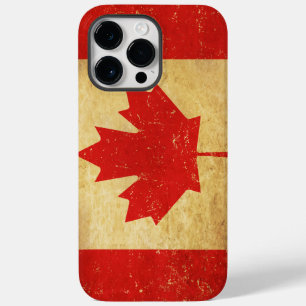 Kanadische Flagge im Vintage-Design Case-Mate iPhone 14 Pro Max Hülle