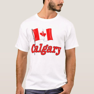 Kanadische Flagge - Kalgary T-Shirt