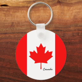 Kanadische Flagge & Kanada Urlaub, Patrioten/Sport Schlüsselanhänger