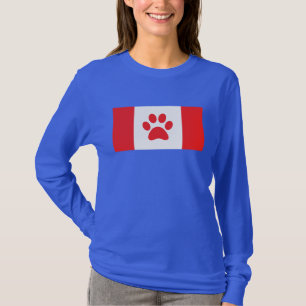 kanadische Flagge - Kanadische Flagge T-Shirt