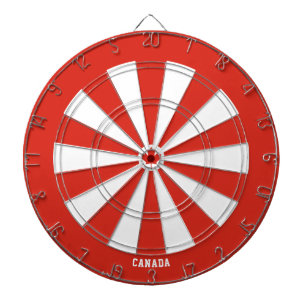 Kanadische Flagge Patrioten- Bullseye Dartscheibe