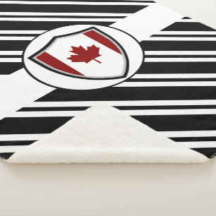 kanadische Flagge Sherpadecke